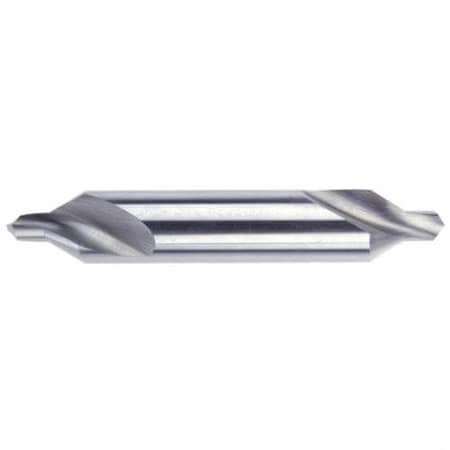 Morse Combined Drill and Countersink, Plain, Series 1495, 002 Drill Size  Decimal inch, 000 Point Dia 25049